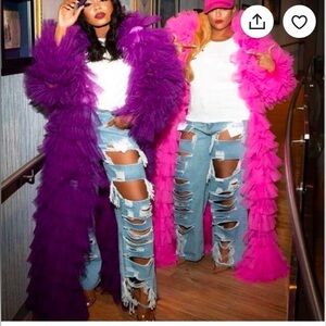 COPY - Purple tussle trench